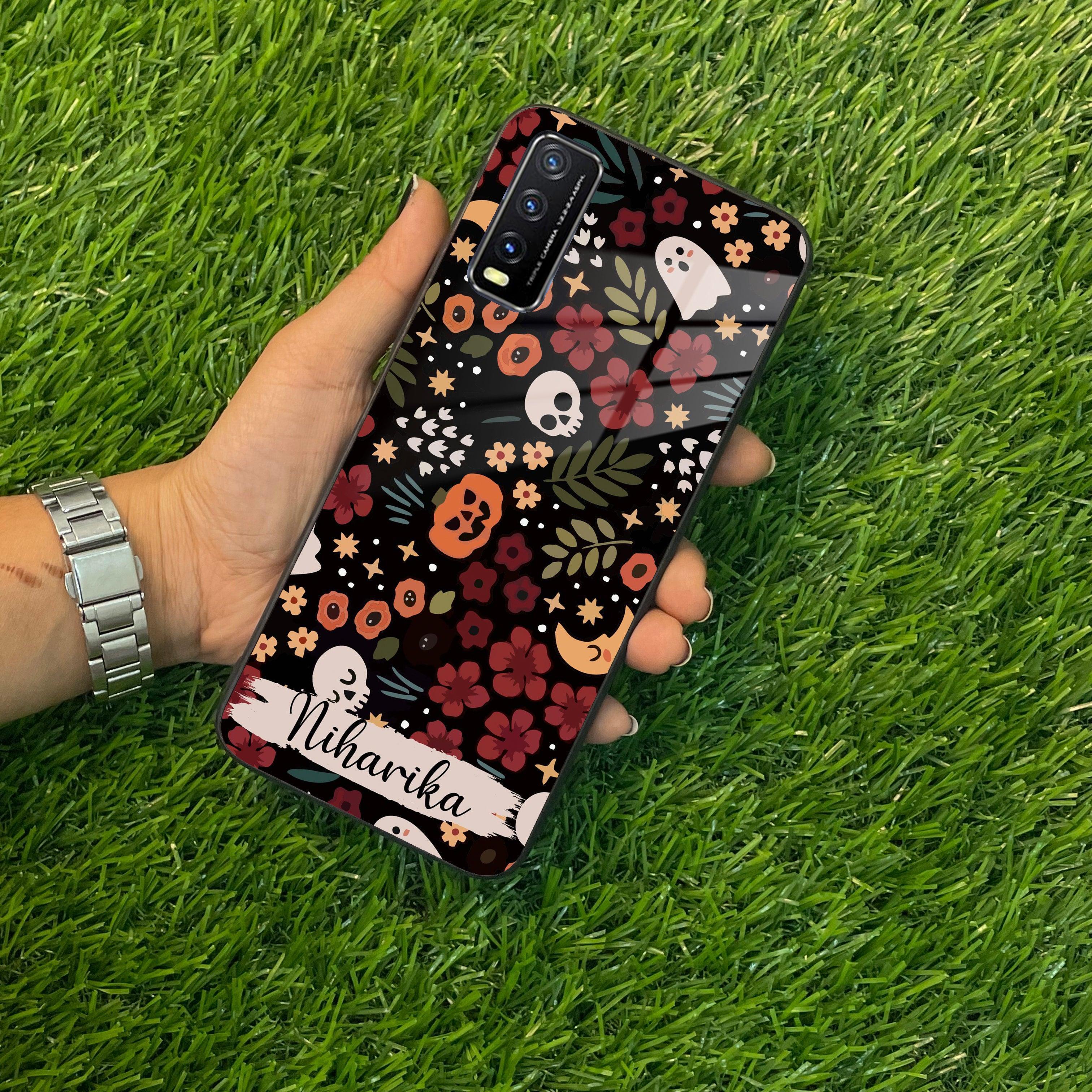 Hellowean Customize Glass Case Cover For Vivo - ShopOnCliQ