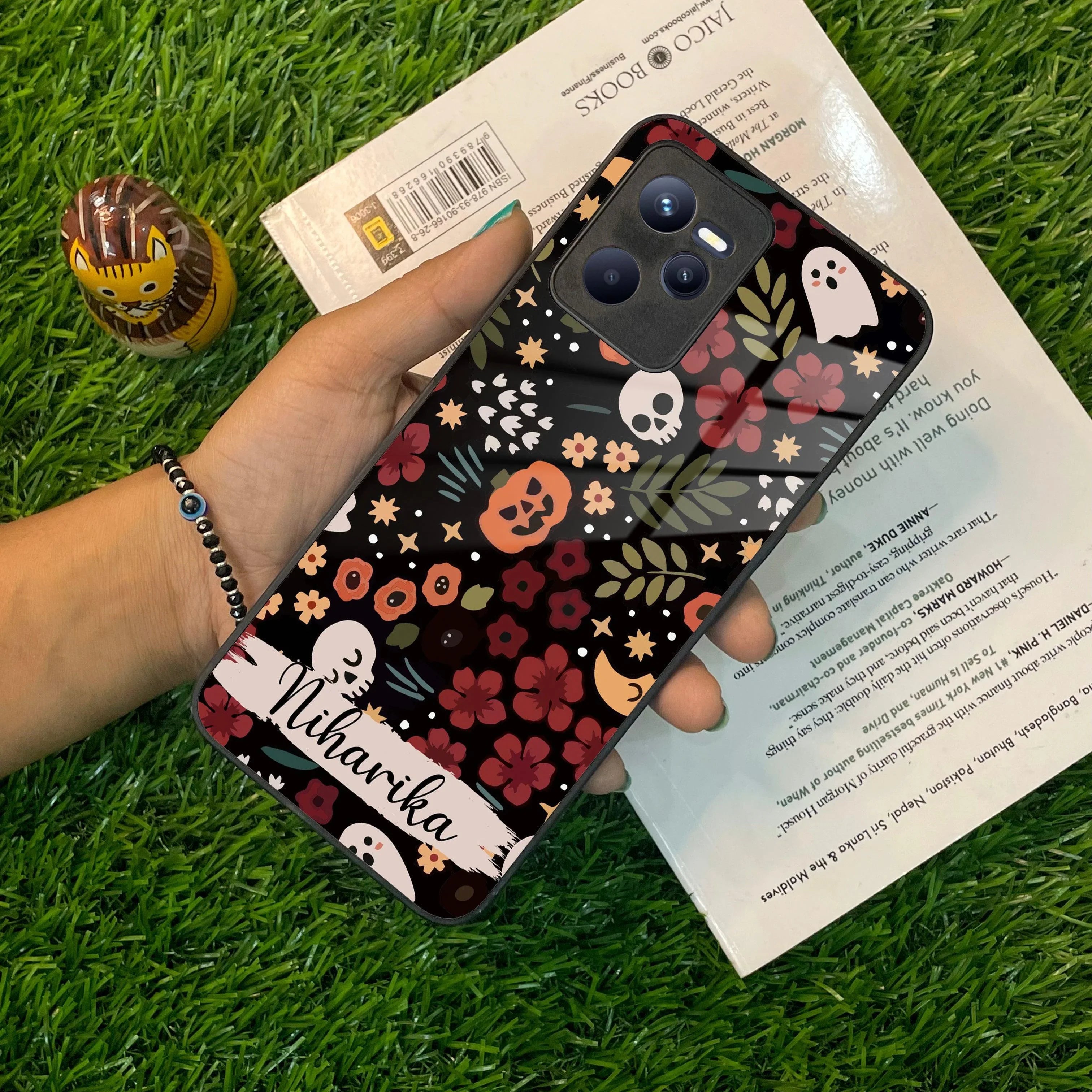 Hellowean Customize Glass Case Cover For Realme/Narzo - ShopOnCliQ