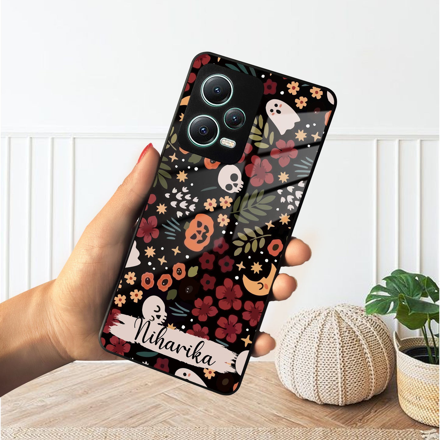 Hellowean Customize Glass Case Cover For Poco ShopOnCliQ