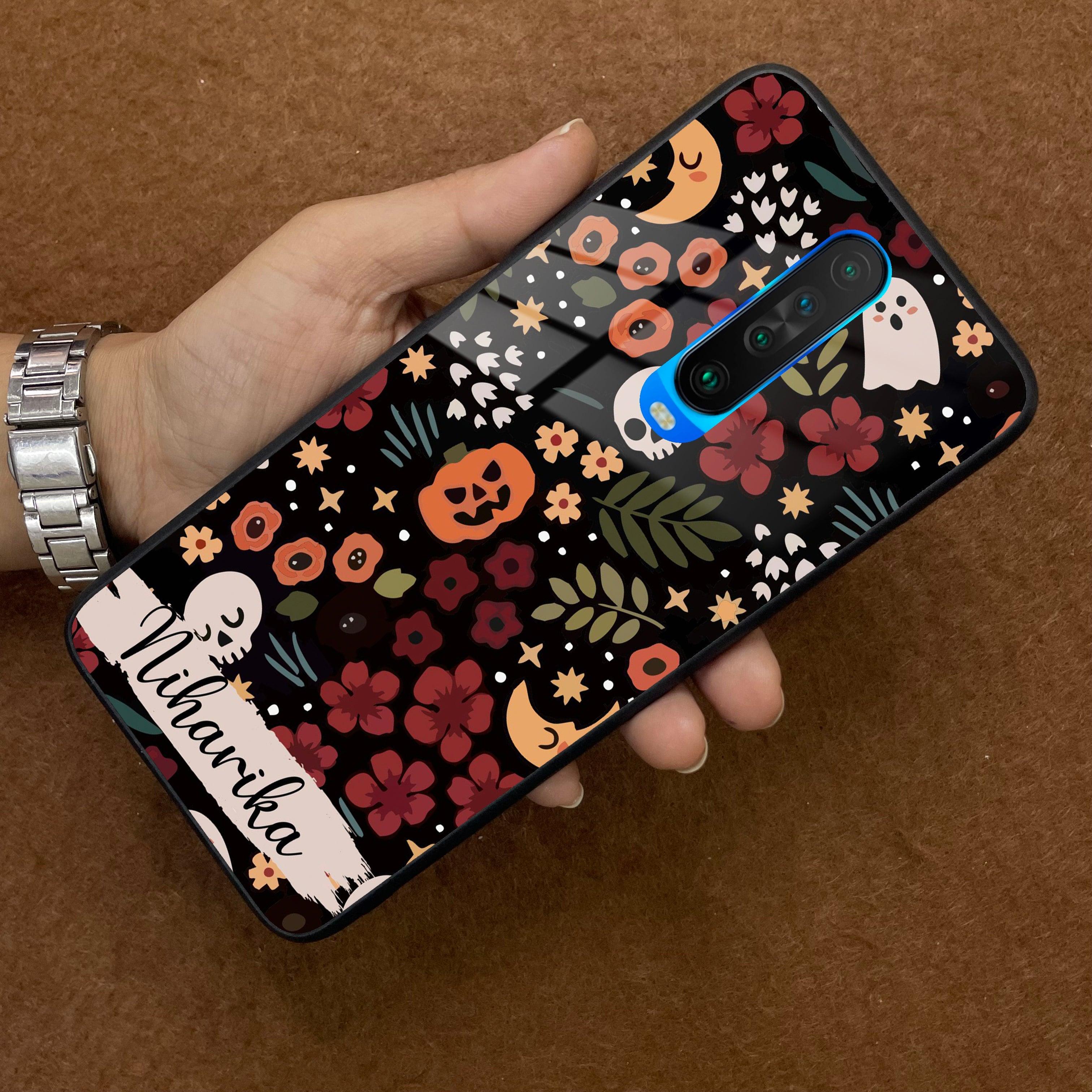 Hellowean Customize Glass Case Cover For Poco - ShopOnCliQ