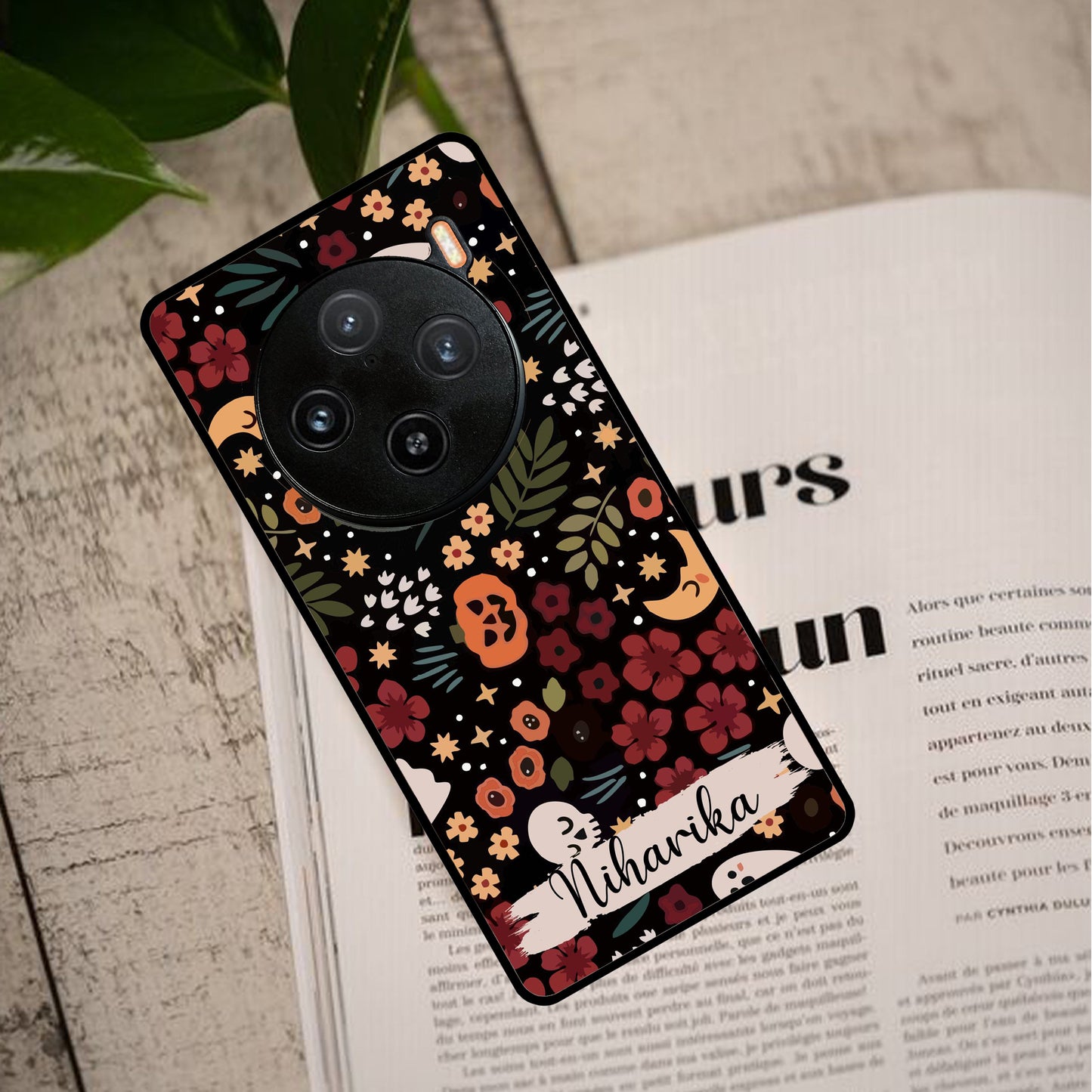 Hellowean Customize Glass Case Cover For Vivo ShopOnCliQ