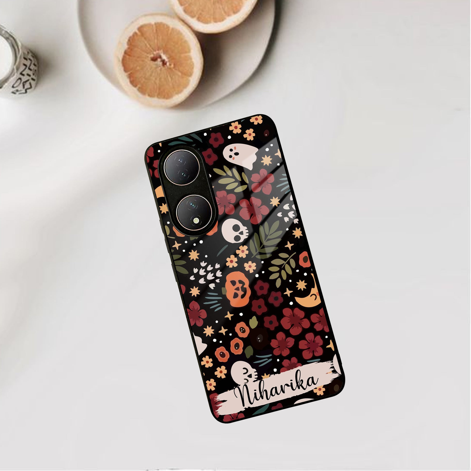 Hellowean Customize Glass Case Cover For Vivo ShopOnCliQ