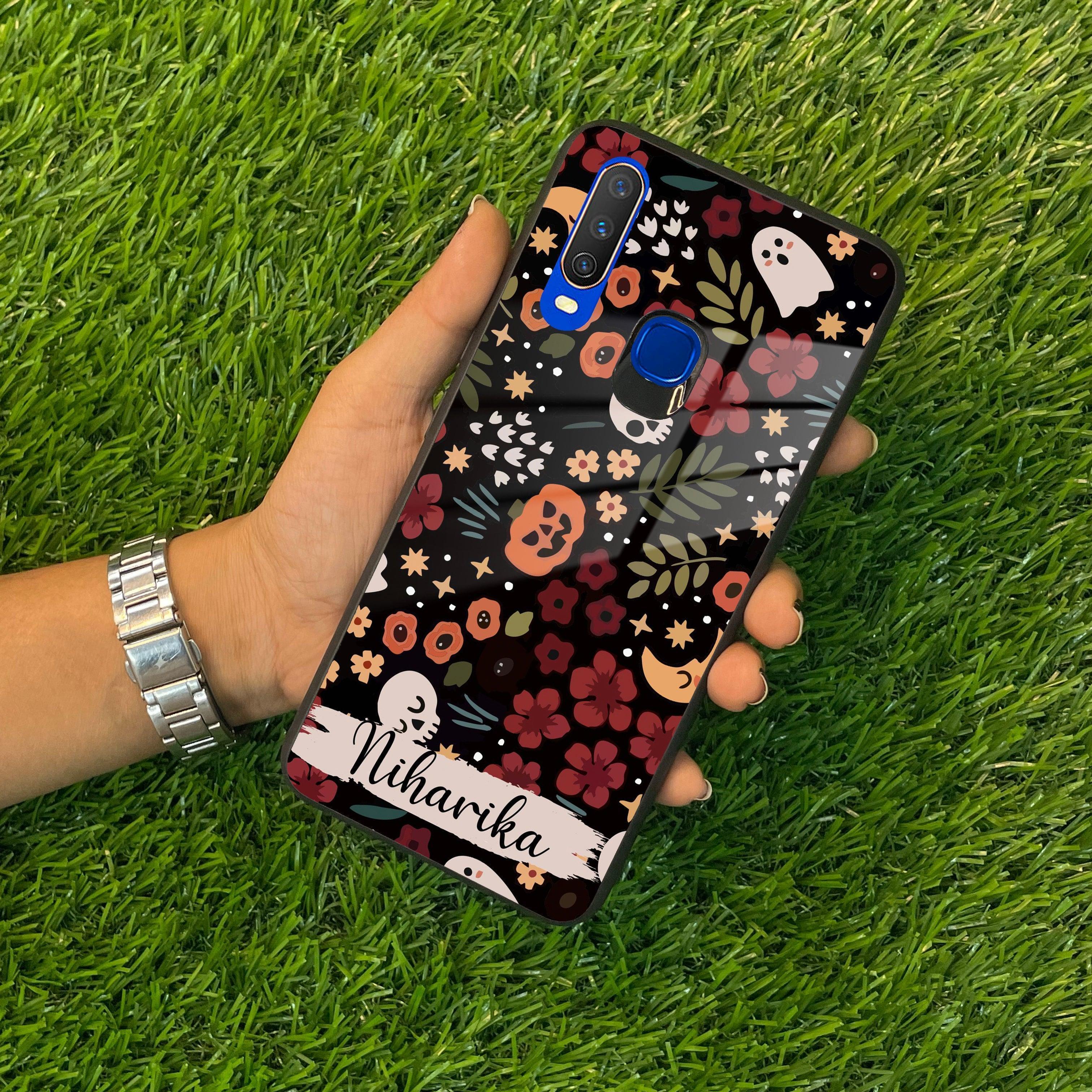 Hellowean Customize Glass Case Cover For Vivo - ShopOnCliQ