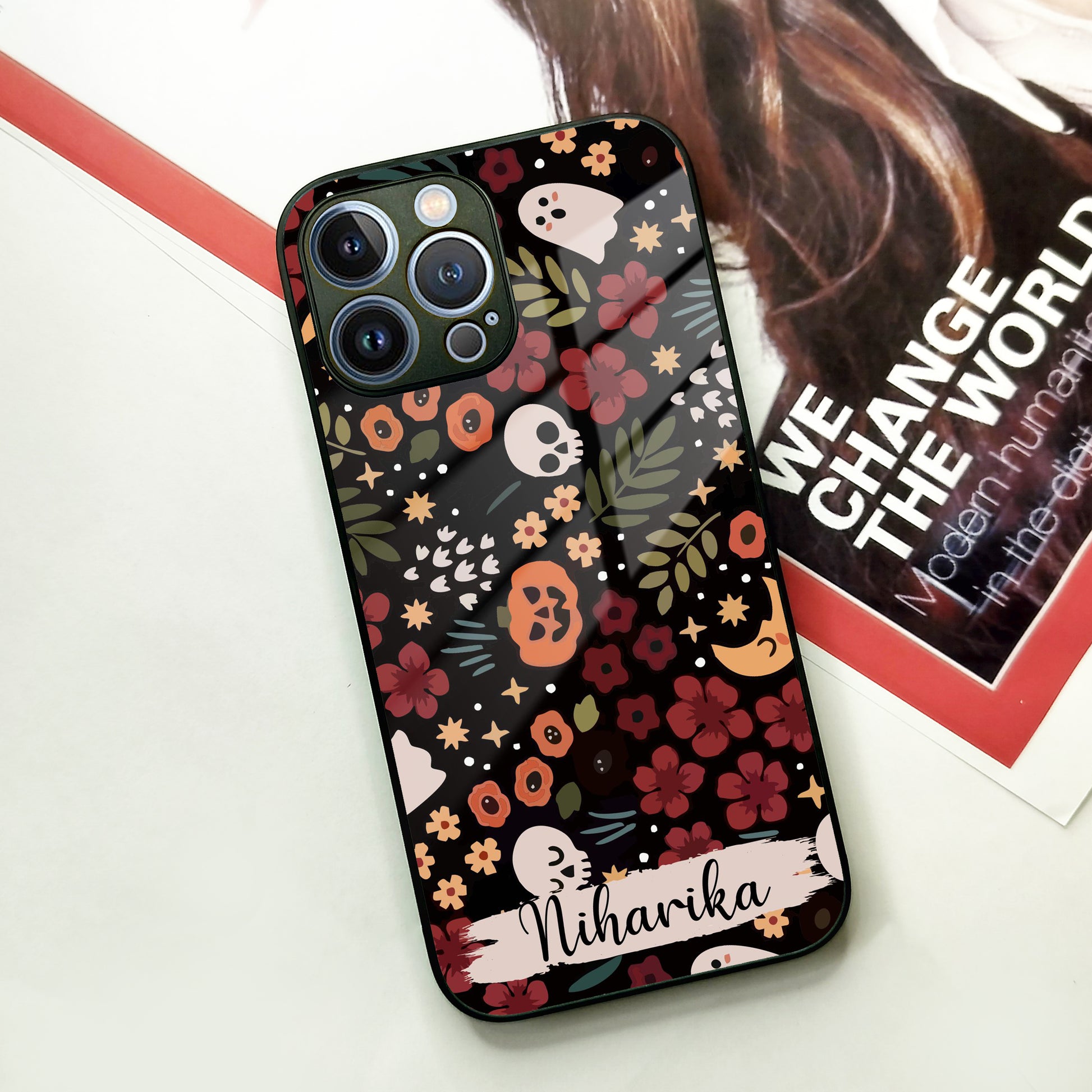 Hellowean Customize Glass Case Cover For iPhone ShopOnCliQ