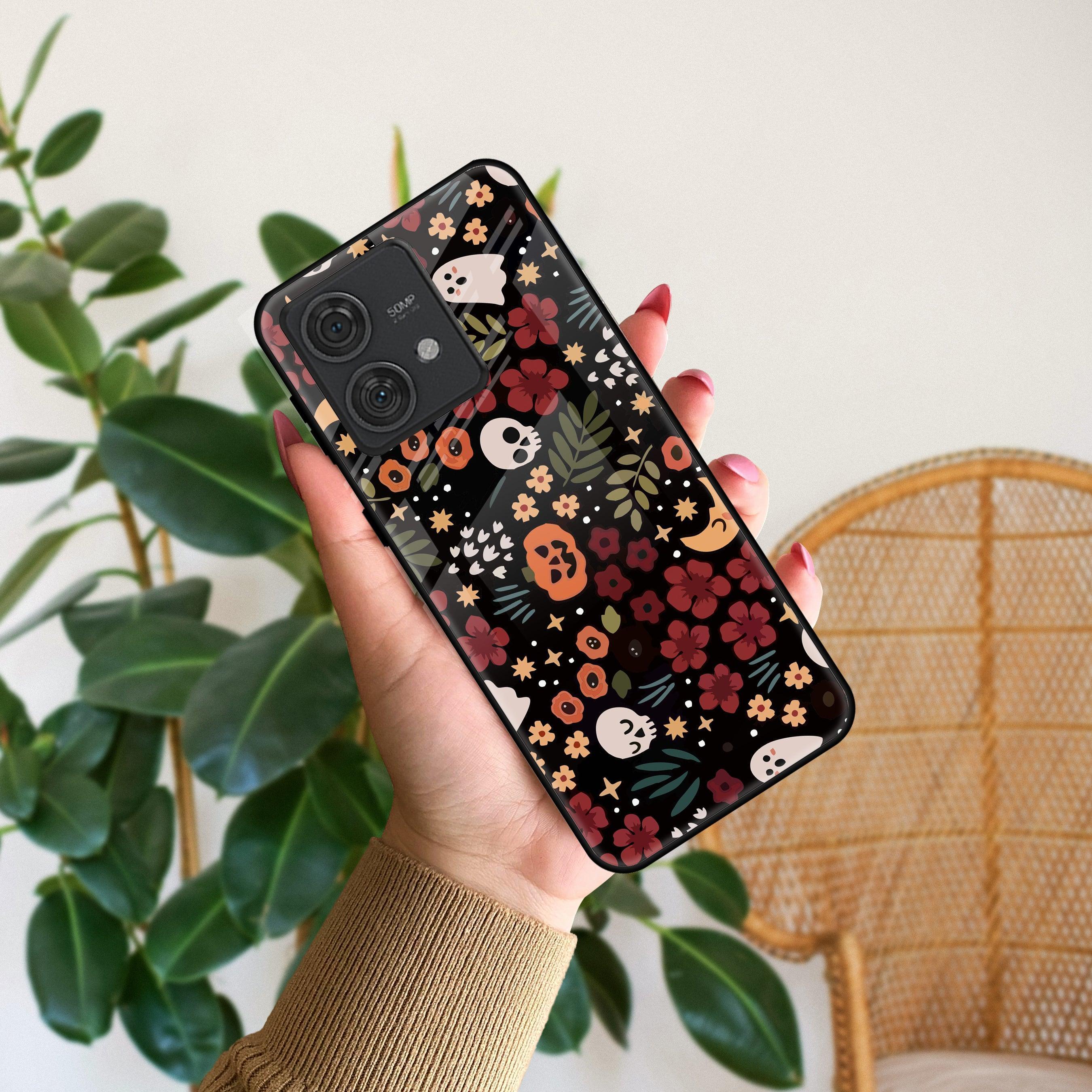 Hellowean Glossy Metal Case Cover For Motorola - ShopOnCliQ