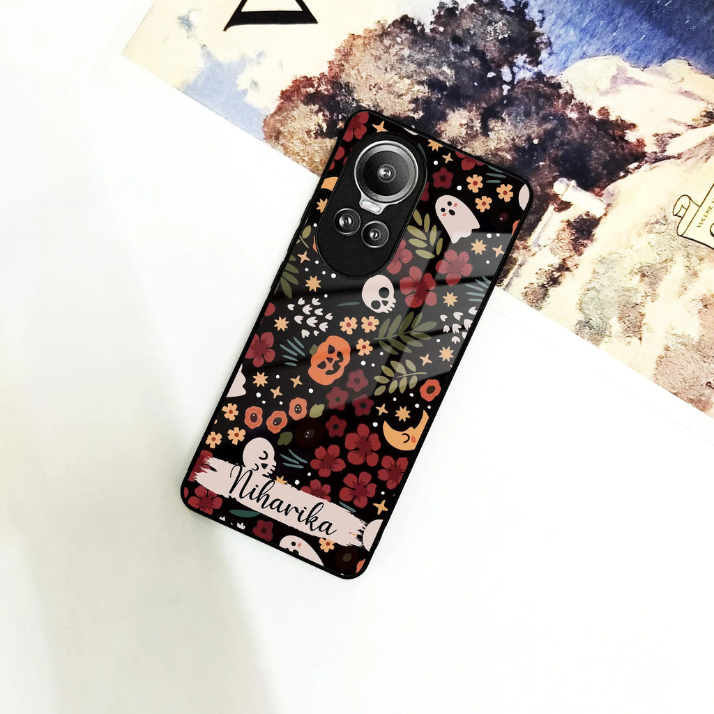 Hellowean Glossy Metal Case Cover For Oppo - ShopOnCliQ