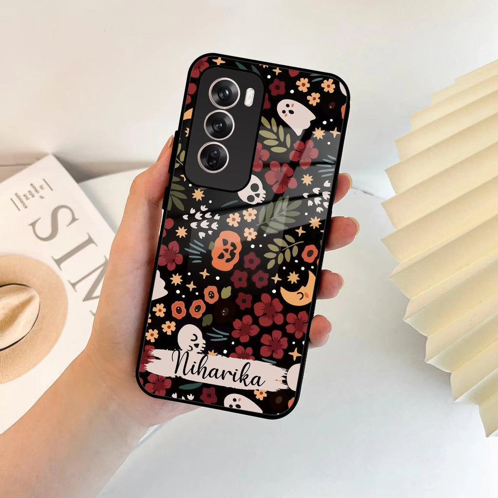 Hellowean Glossy Metal Case Cover For Oppo - ShopOnCliQ