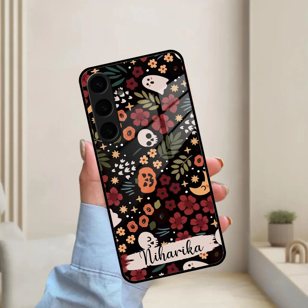 Hellowean Glossy Metal Case Cover For Samsung - ShopOnCliQ