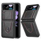 High Quality Business Leather Phone Cover Case for Samsung Galaxy Z Flip - ShopOnCliQ