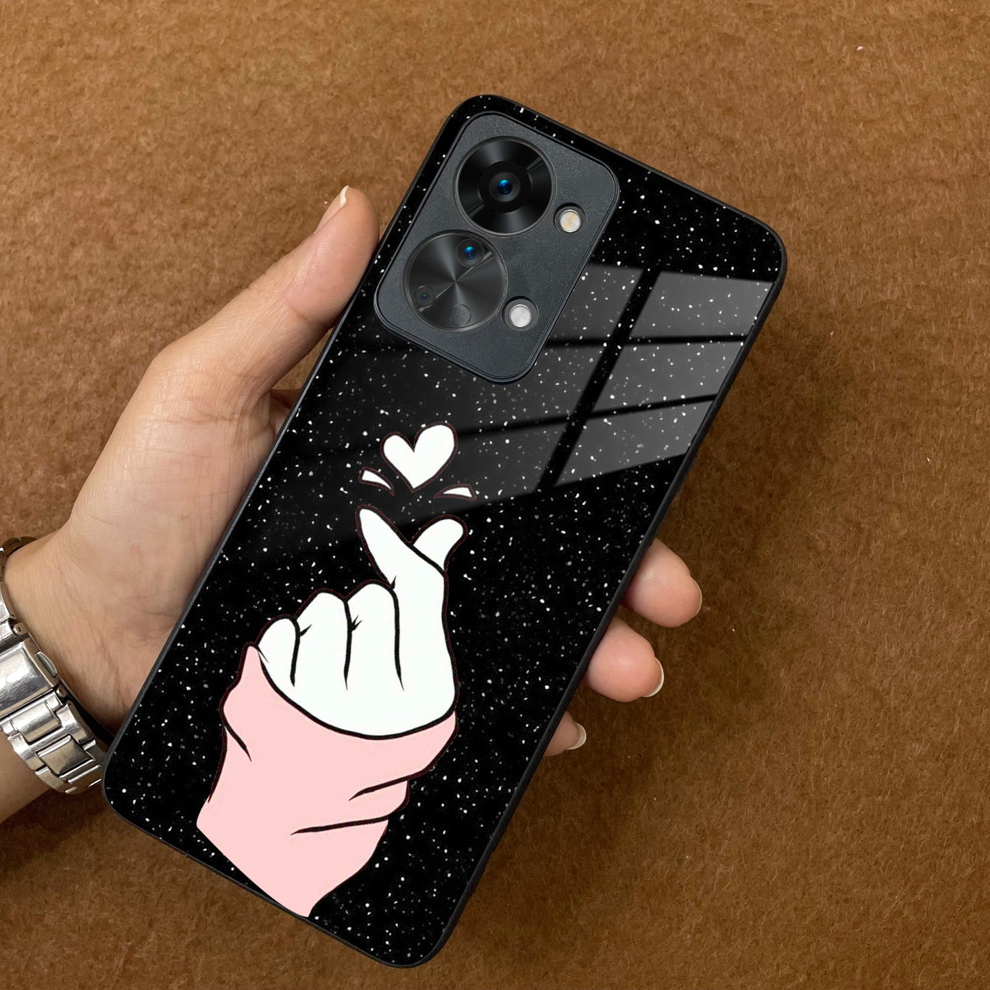 Kpop Love Glass Phone Case And Cover For OnePlus
