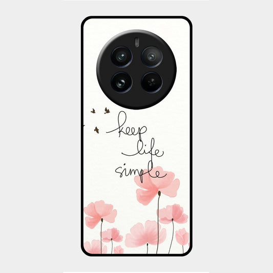 Keep Life Simple Glossy Metal Case Cover For Realme ShopOnCliQ