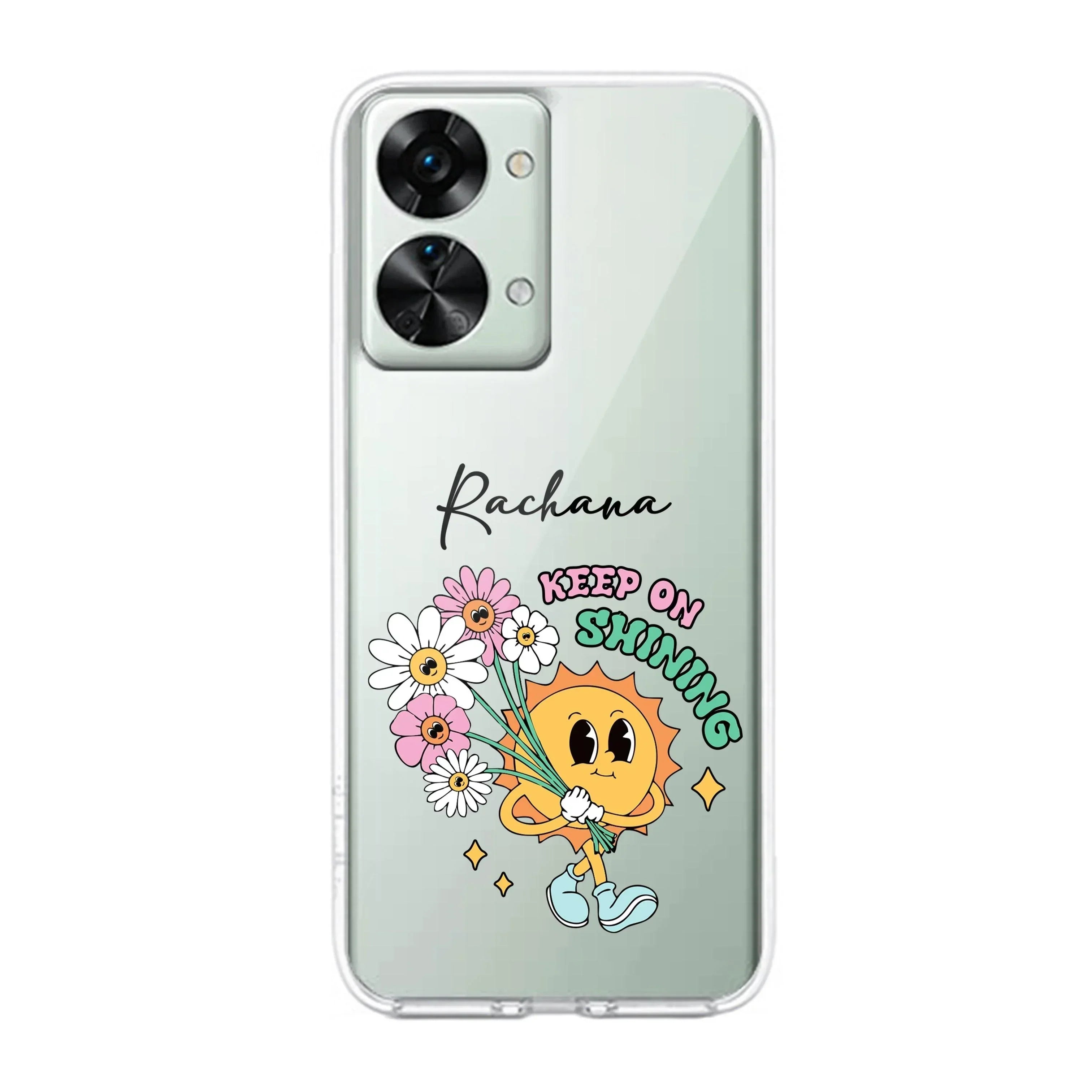 Keep Shining Customize Transparent Silicon Case For OnePlus - ShopOnCliQ