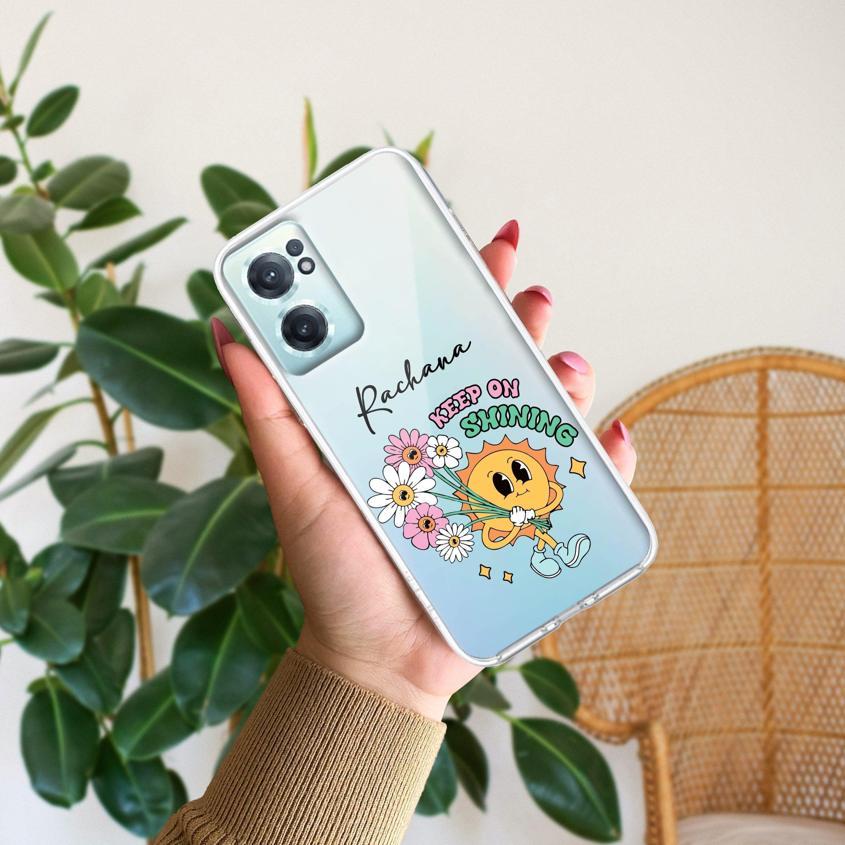Keep Shining Customize Anti Yellow Case For OnePlus Nord CE 2 5G