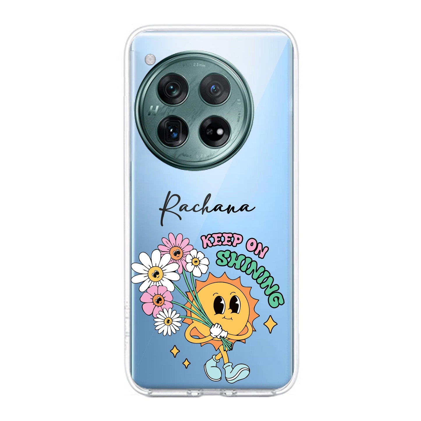 Keep Shining Customize Transparent Silicon Case For OnePlus