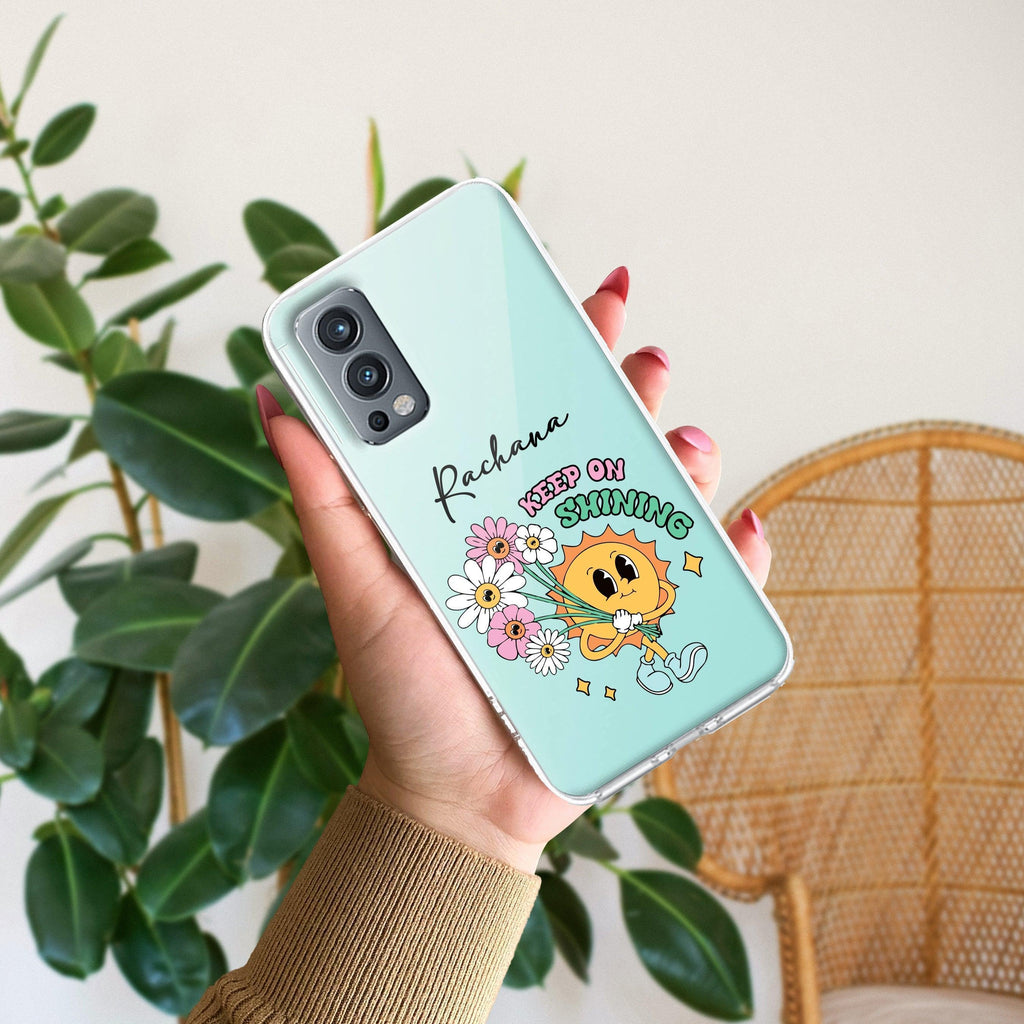 Keep Shining Customize Anti Yellow Case For OnePlus Nord 2 5G