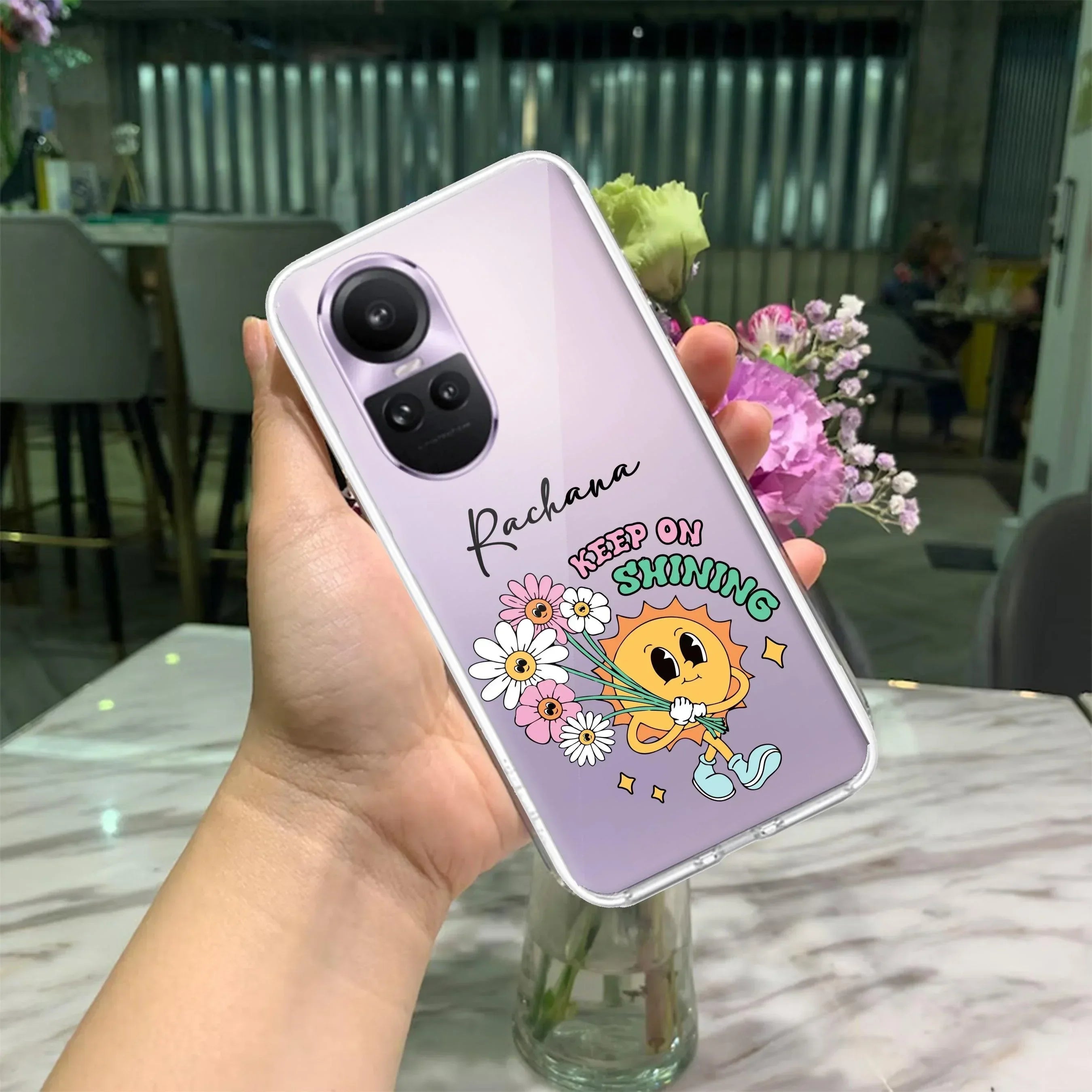 Keep Shining Customize Transparent Silicon Case For Oppo - ShopOnCliQ