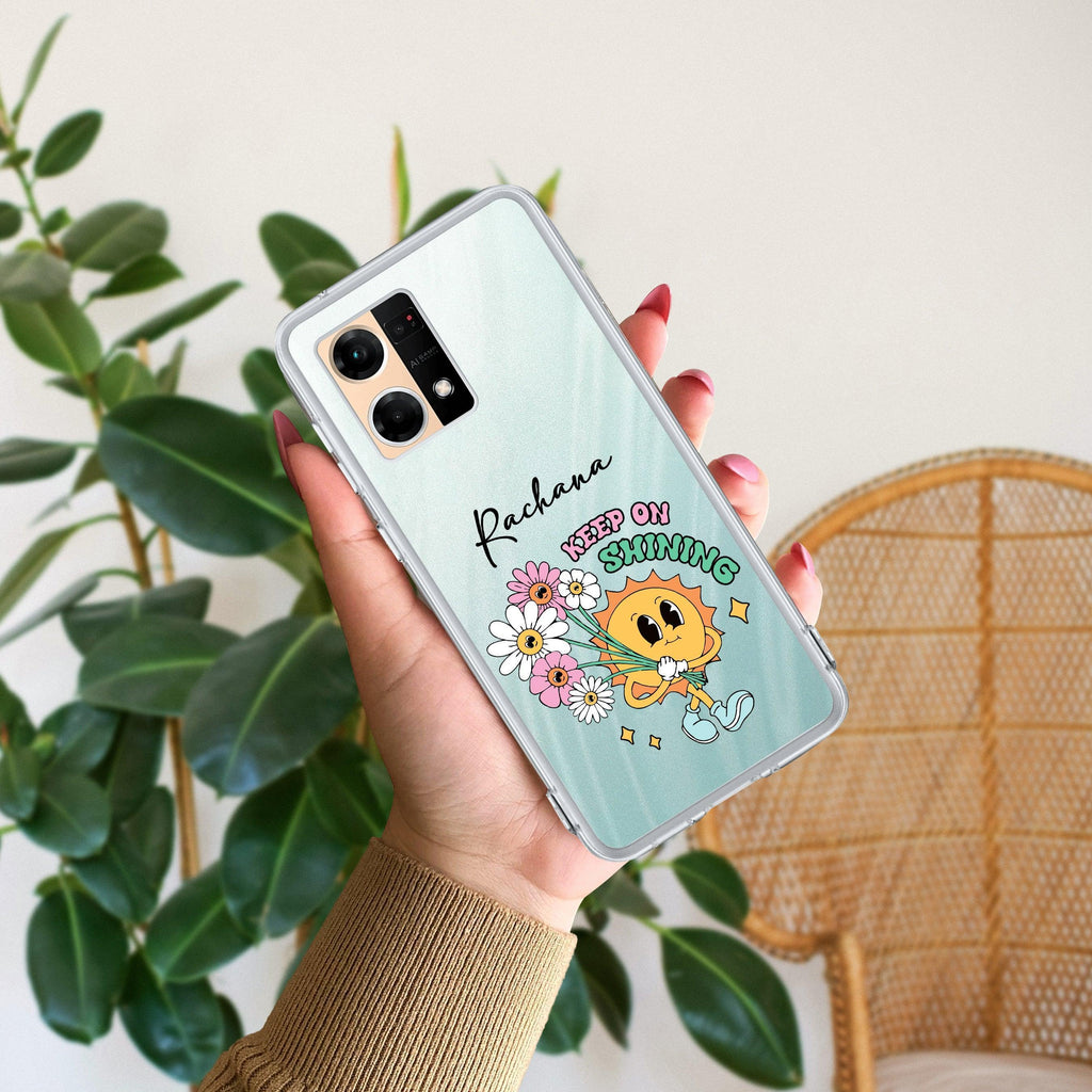 Keep Shining Customize Anti Yellow Case For Oppo F21 Pro (4G)
