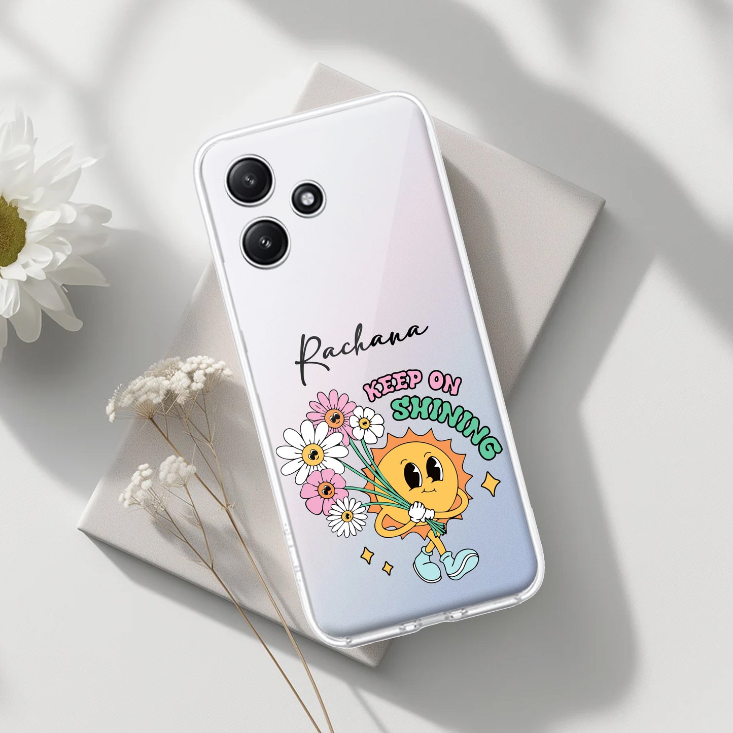 Keep Shining Customize Transparent Silicon Case For Poco ShopOnCliQ