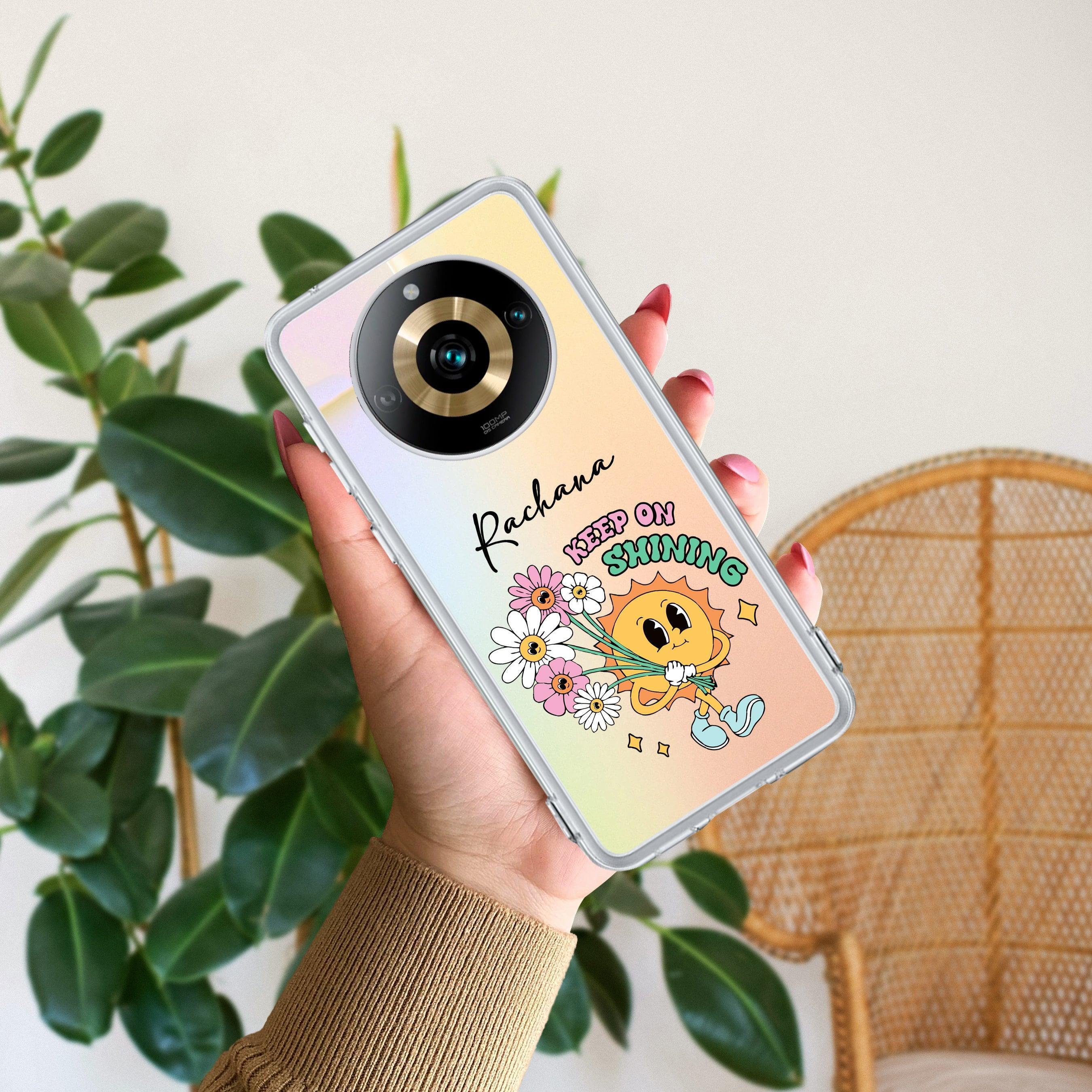 Keep Shining Customize Anti Yelllow Case For Realme Narzo 60 5G