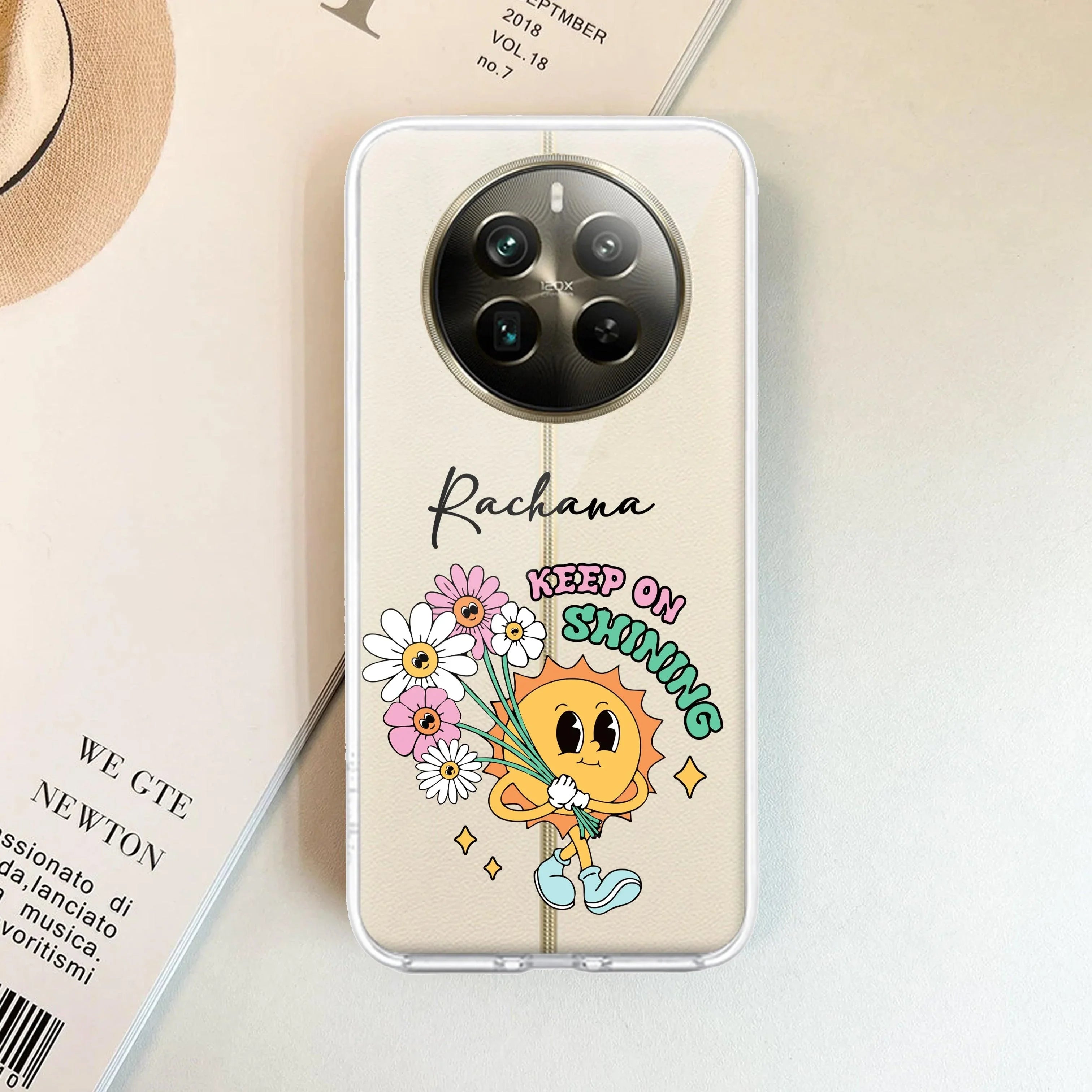 Keep Shining Customize Transparent Silicon Case For Realme 11 Pro+ 5G