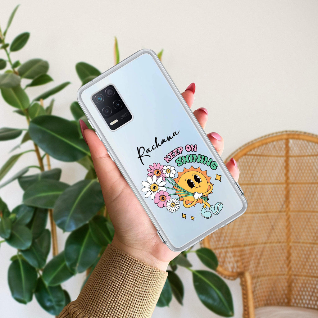 Keep Shining Customize Anti Yelllow Case For Realme 8 5G / Realme 8s 5G / Realme 9 5G / Realme Narzo 30 5G