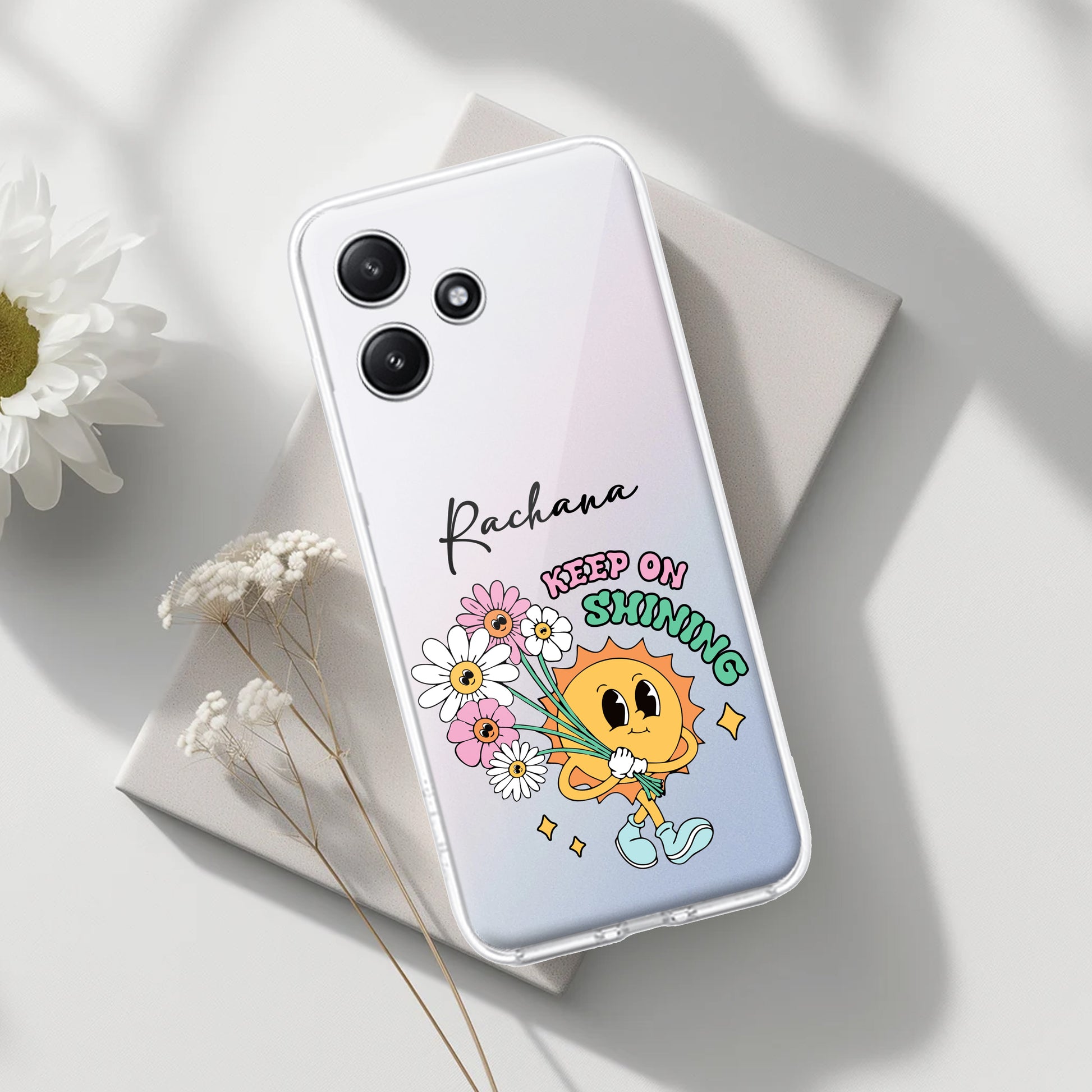 Keep Shining Customize Transparent Silicon Case For Redmi/Xiaomi - ShopOnCliQ