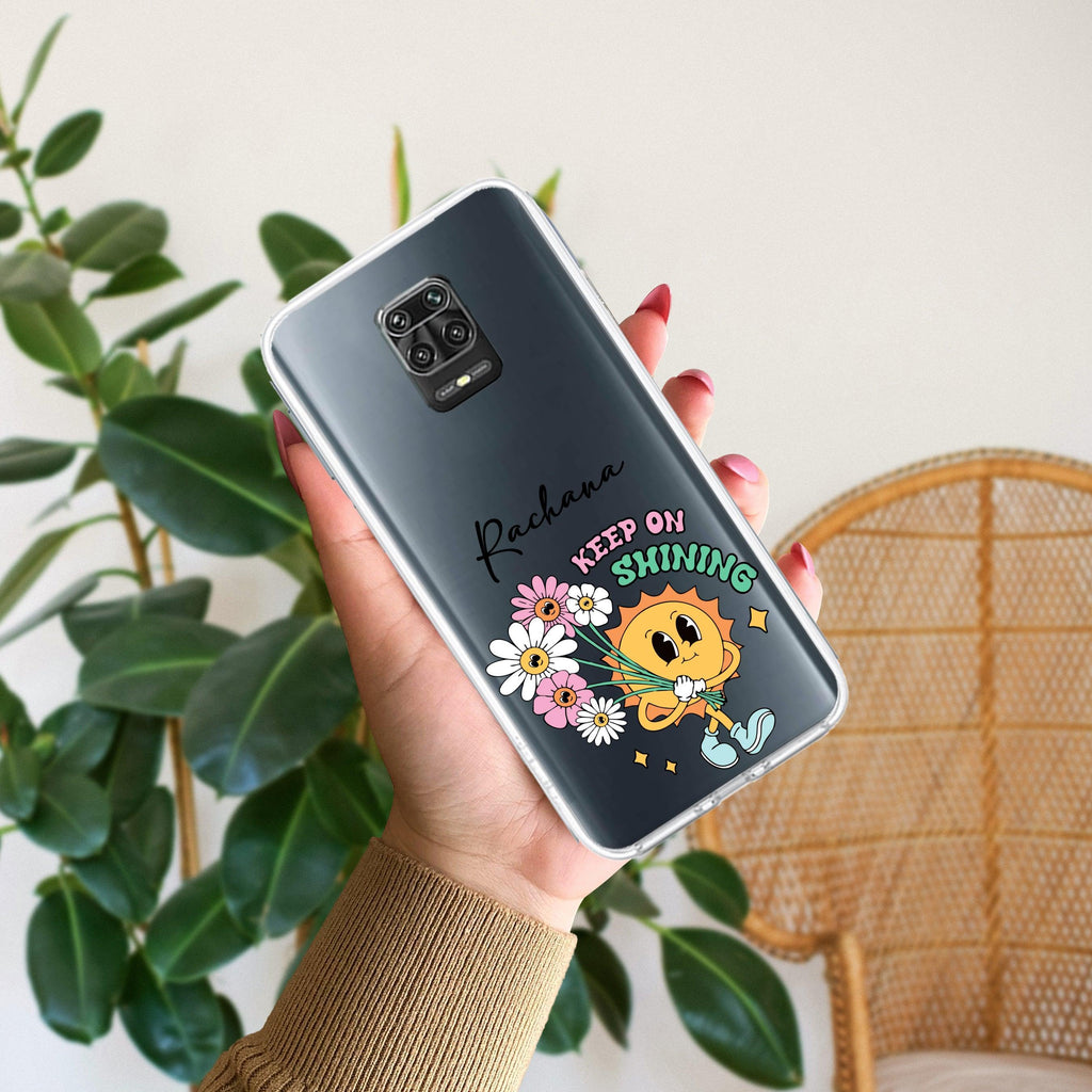 Keep Shining Customize Transparent Silicon Case For Redmi 14C 5G