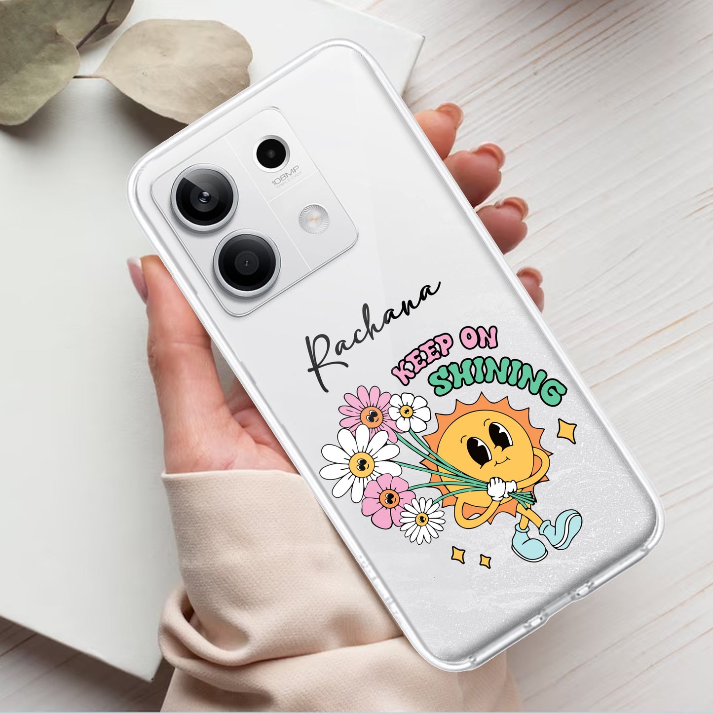 Keep Shining Customize Transparent Silicon Case For Redmi/Xiaomi - ShopOnCliQ