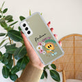 Keep Shining Customize Transparent Silicon Case For Samsung Galaxy S22 5G