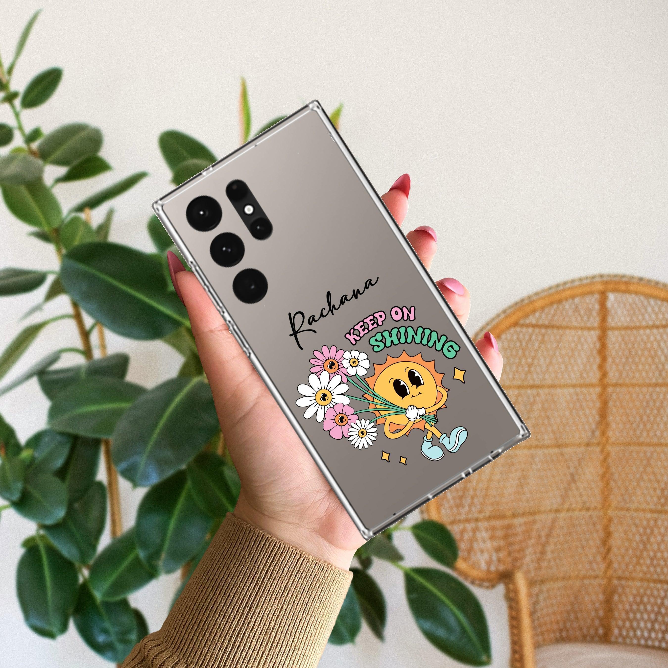Keep Shining Customize Anti Yellow Case For Samsung Galaxy S26 Ultra 5G
