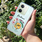 Keep Shining Customize Transparent Silicon Case For Vivo Y75 4G
