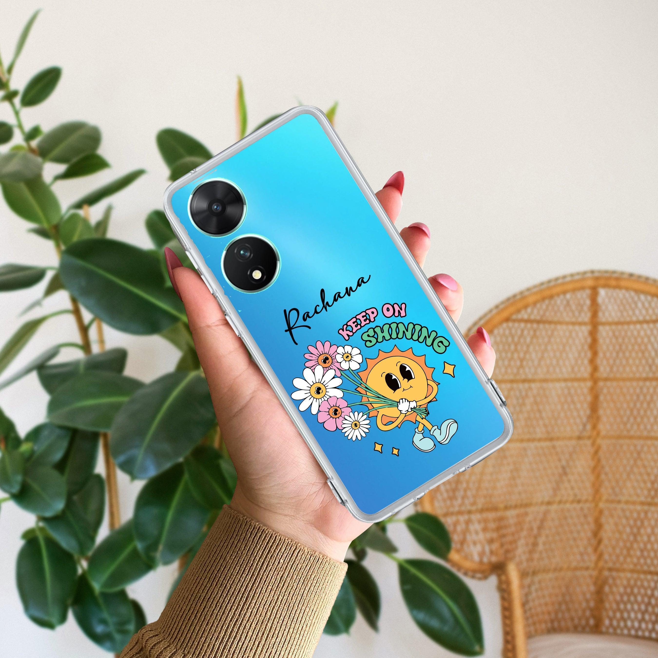 Keep Shining Customize Transparent Silicon Case For Vivo X60 Pro