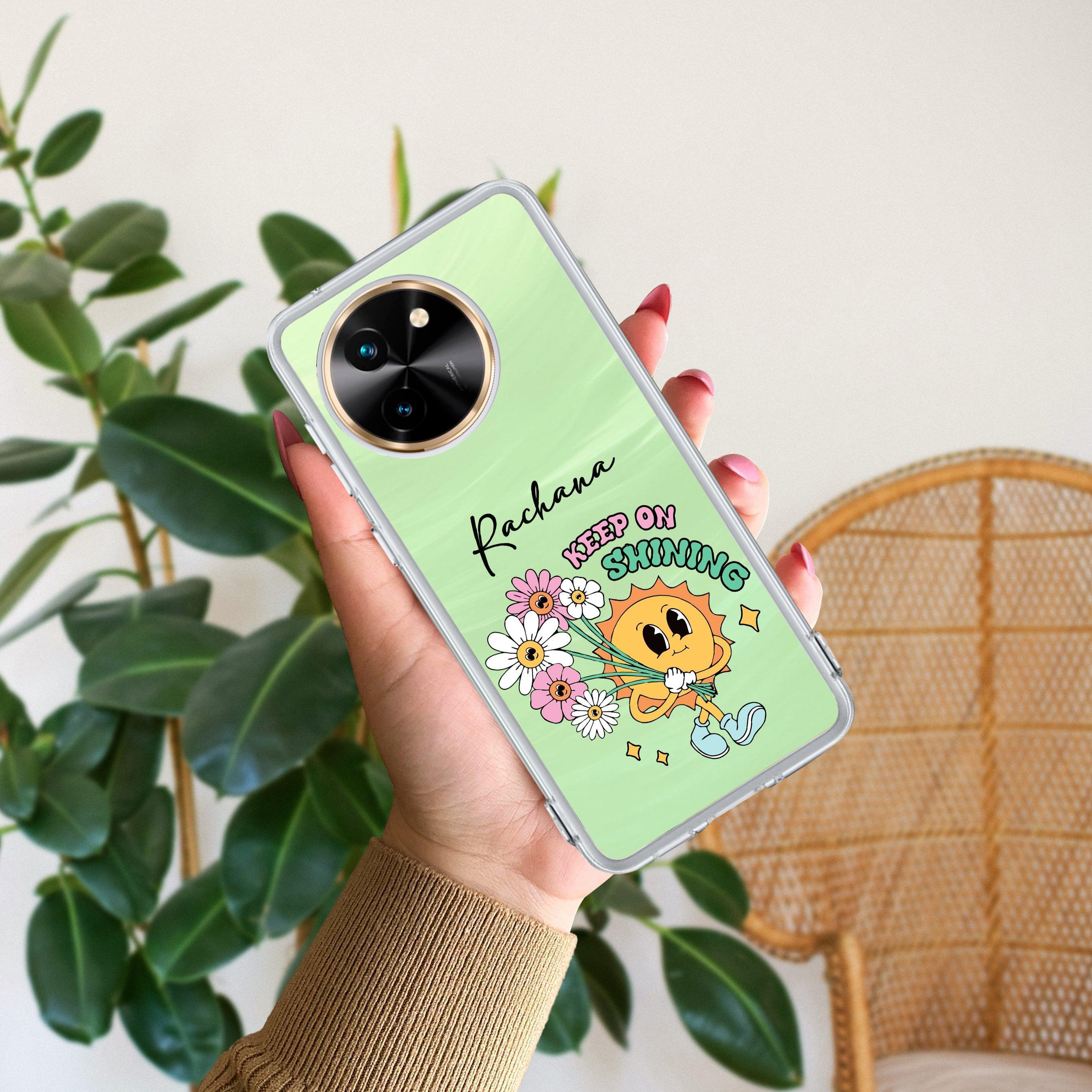 Keep Shining Customize Transparent Silicon Case For Vivo Y21 / Vivo Y21A / Vivo Y21E /Vivo Y21S/ Vivo Y21T