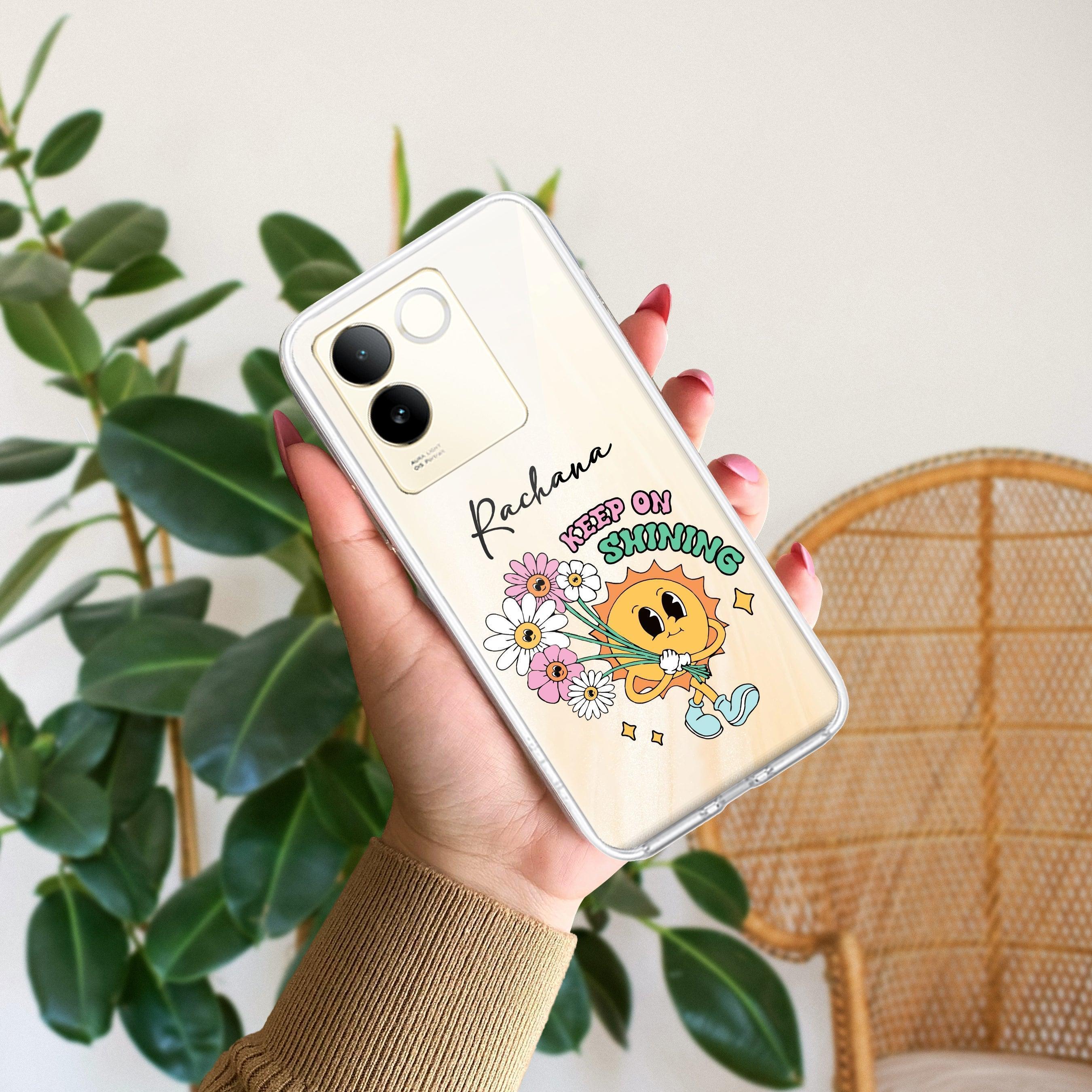 Keep Shining Customize Transparent Silicon Case For Vivo X200 Pro 5G
