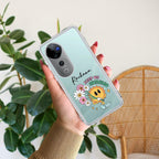 Keep Shining Customize Transparent Silicon Case For Vivo T1 5G