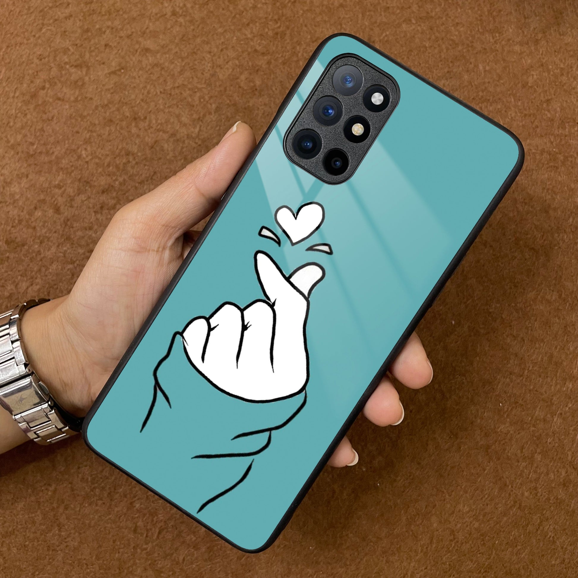 Kpop Love Glass Phone Case And Cover Blue For OnePlus ShopOnCliQ