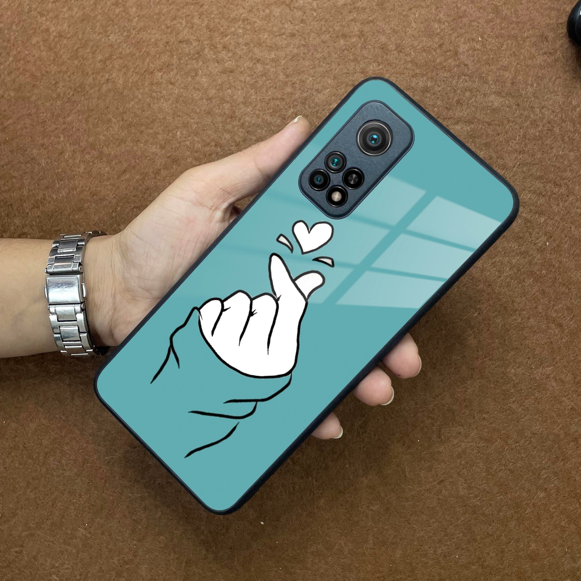 Kpop Love Glass Phone Case And Cover Blue For Redmi/Xiaomi ShopOnCliQ