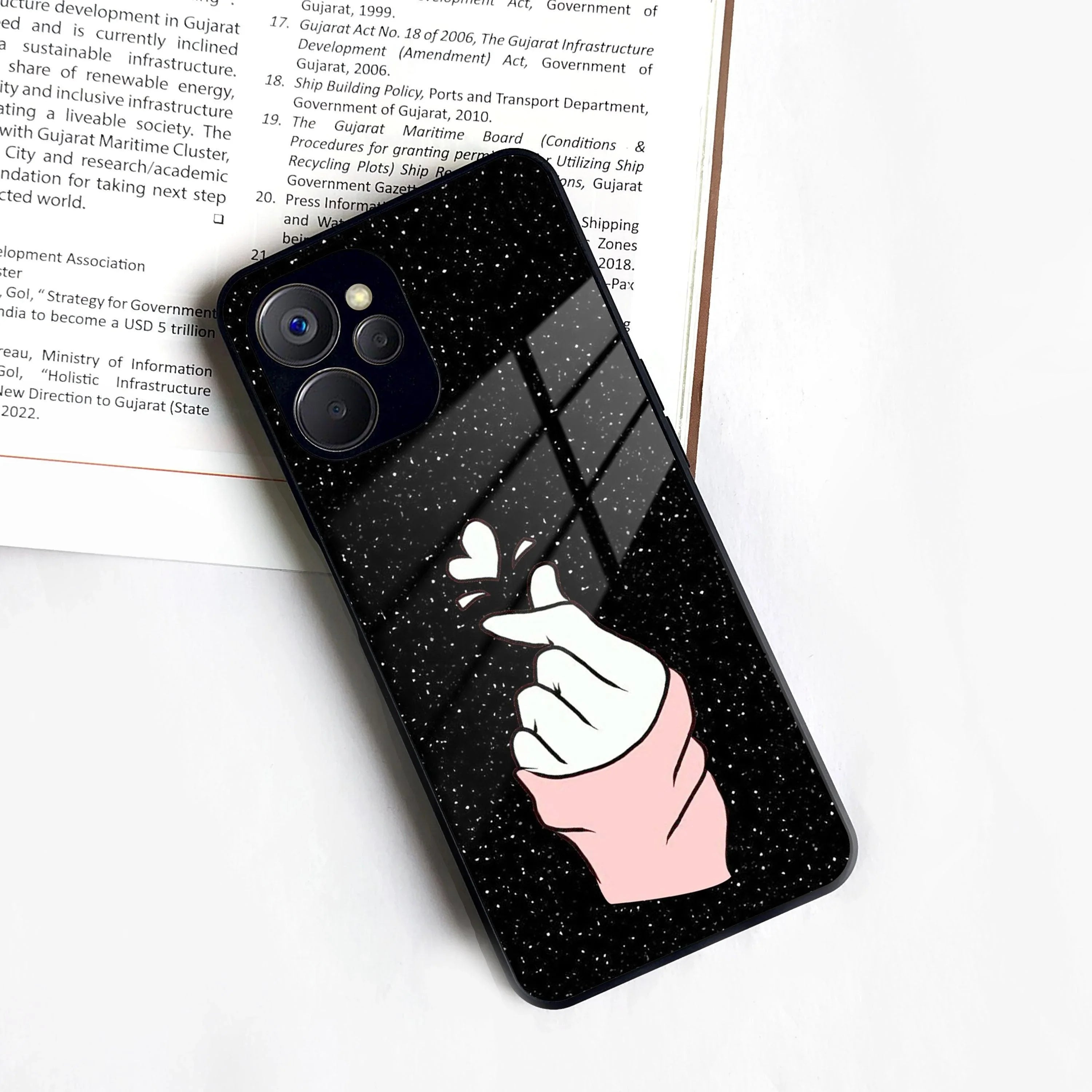 Kpop Love Glass Phone Case And Cover For Realme - ShopOnCliQ