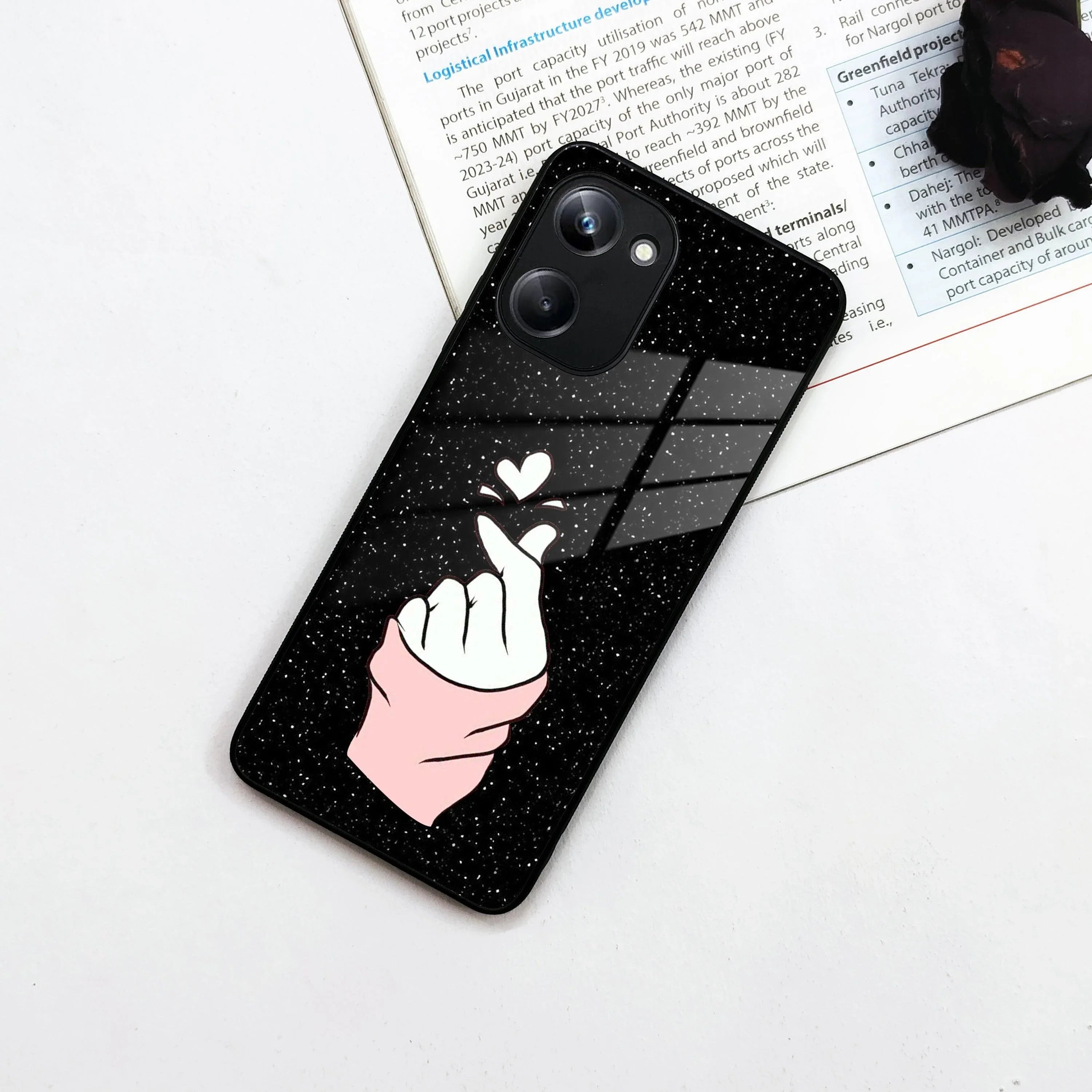 Kpop Love Glass Phone Case And Cover For Realme - ShopOnCliQ
