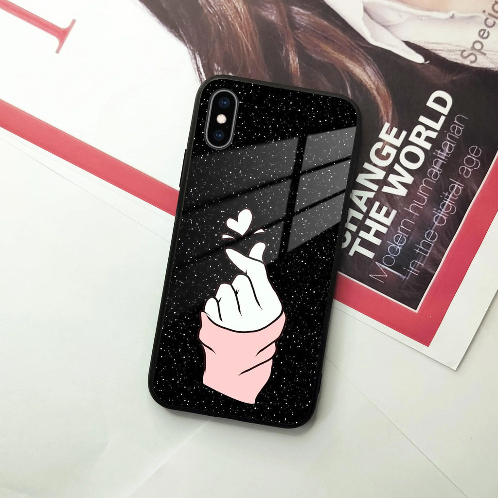 Kpop Love Glass Phone Case And Cover For iPhone - ShopOnCliQ