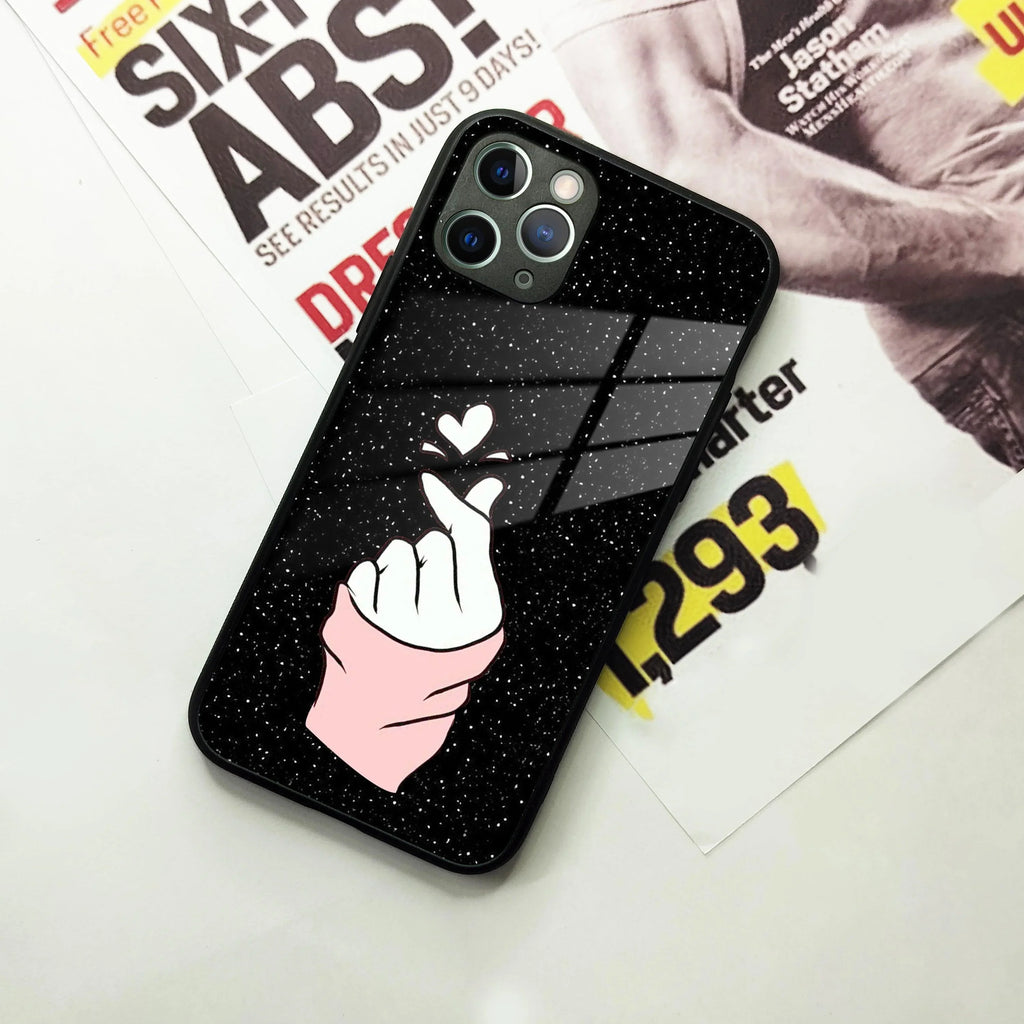 Kpop Love Glass Phone Case And Cover For iPhone - ShopOnCliQ