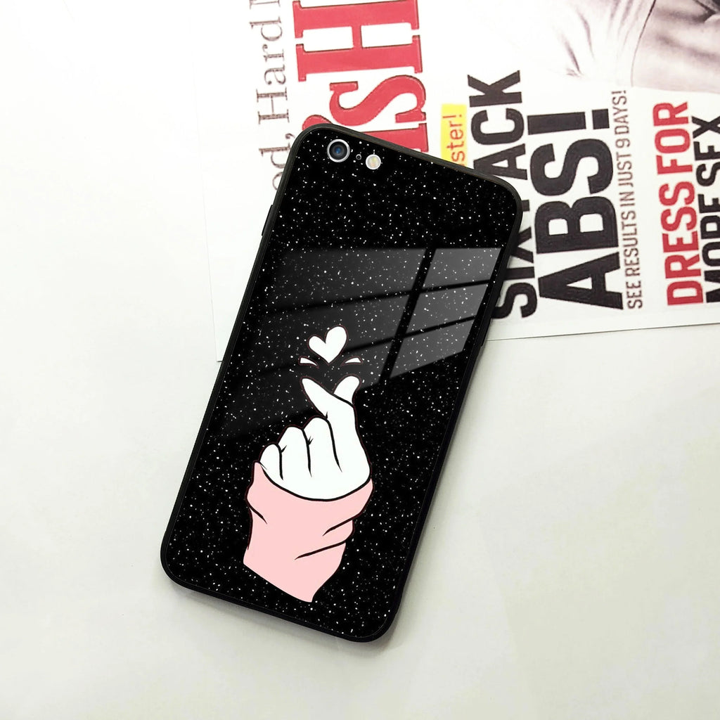 Kpop Love Glass Phone Case And Cover For iPhone - ShopOnCliQ