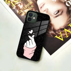 Kpop Love Glass Phone Case And Cover For iPhone - ShopOnCliQ