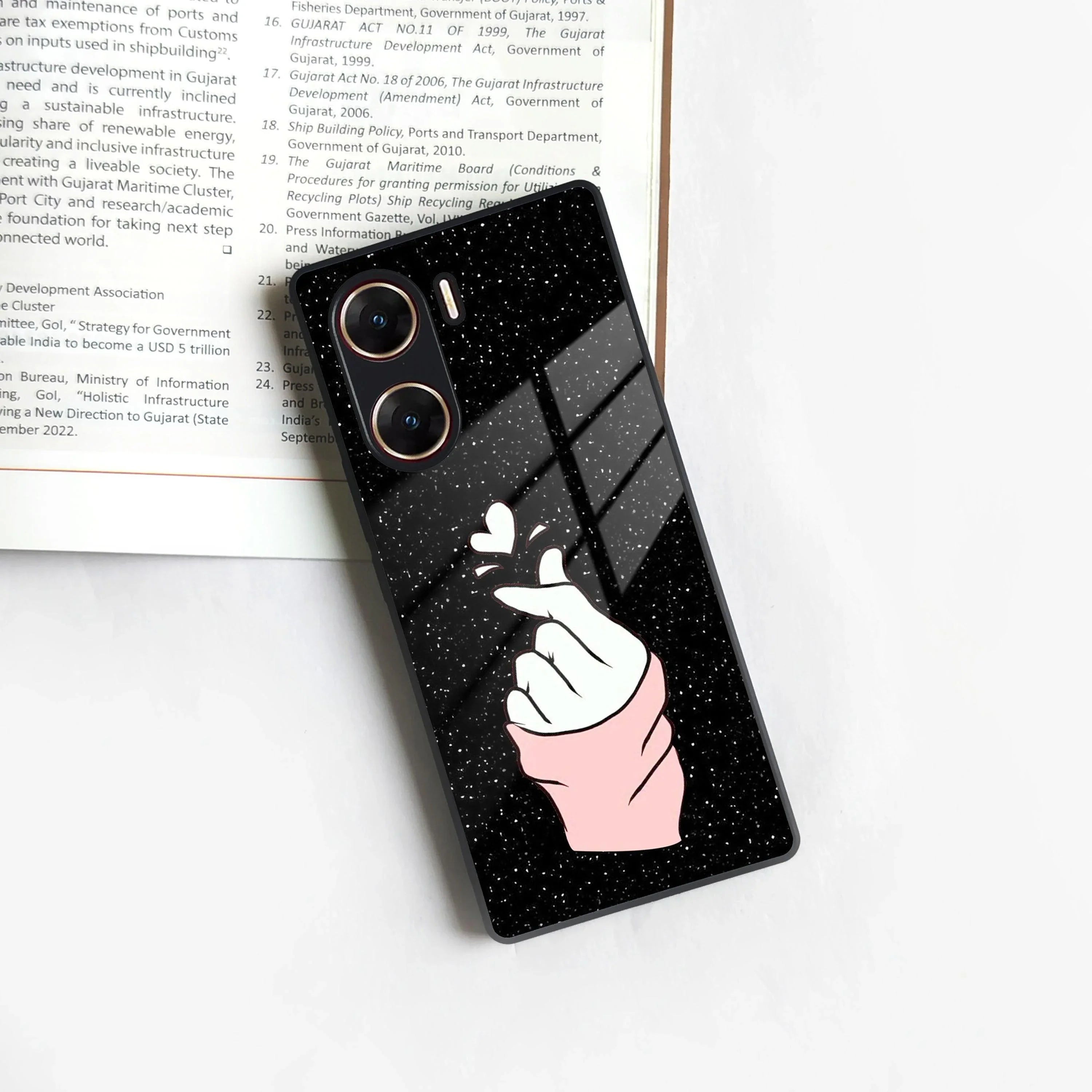 Kpop Love Glass Phone Case And Cover For Vivo - ShopOnCliQ