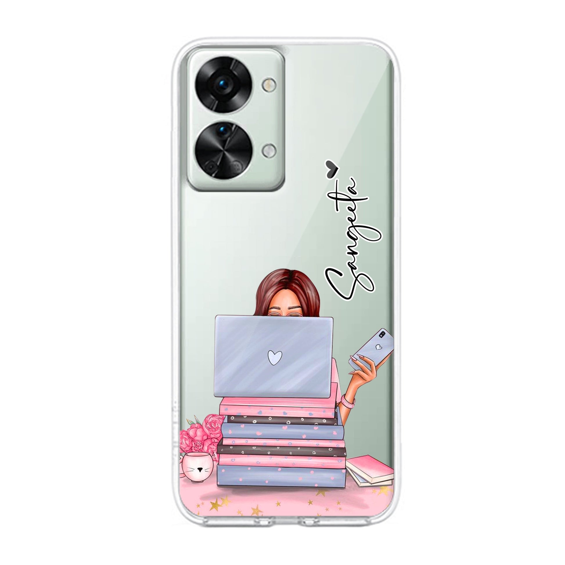 Lady Planner Customize Transparent Silicon Case For OnePlus ShopOnCliQ