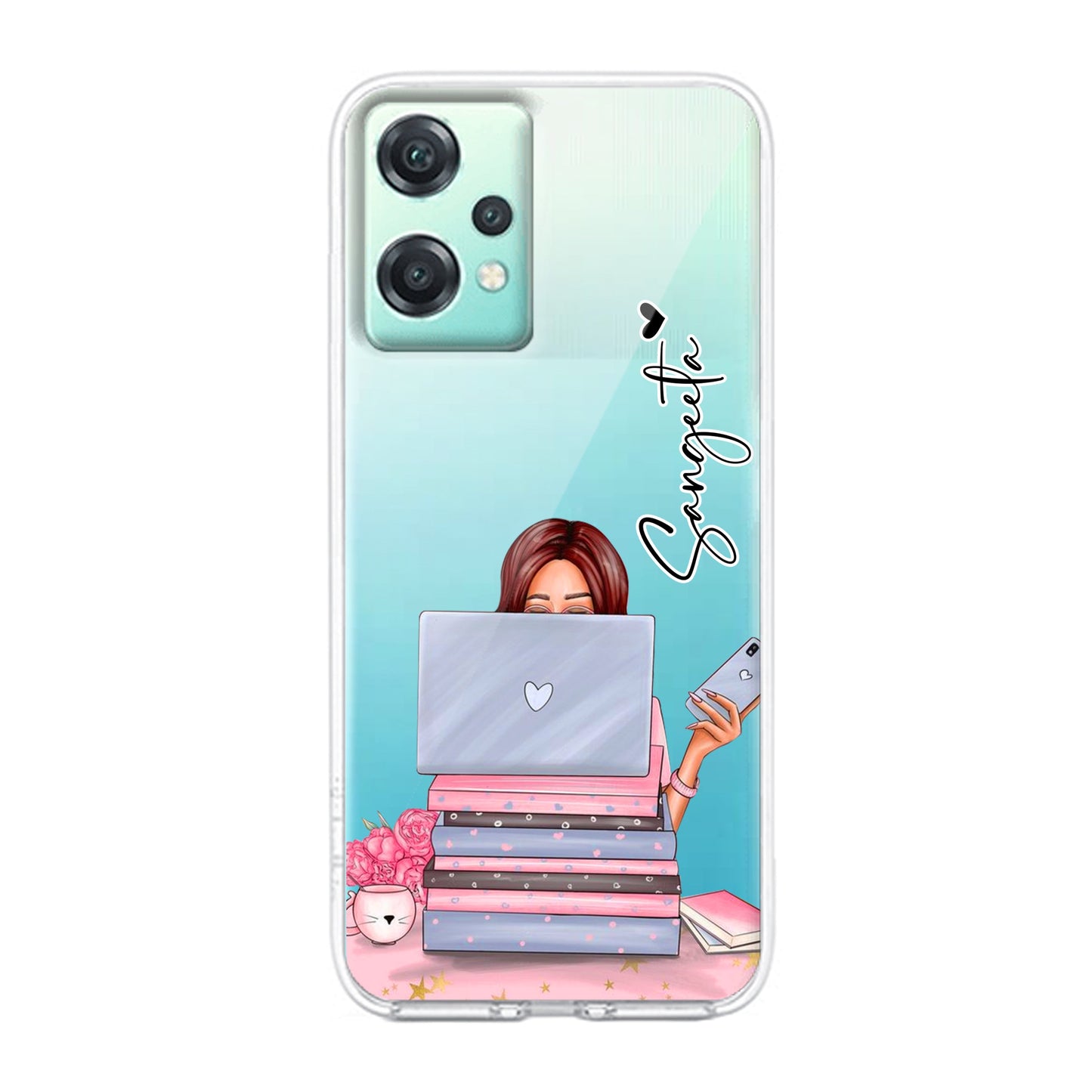 Lady Planner Customize Transparent Silicon Case For OnePlus ShopOnCliQ