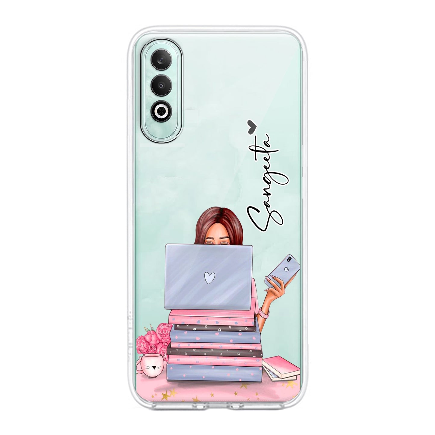 Lady Planner Customize Transparent Silicon Case For OnePlus ShopOnCliQ