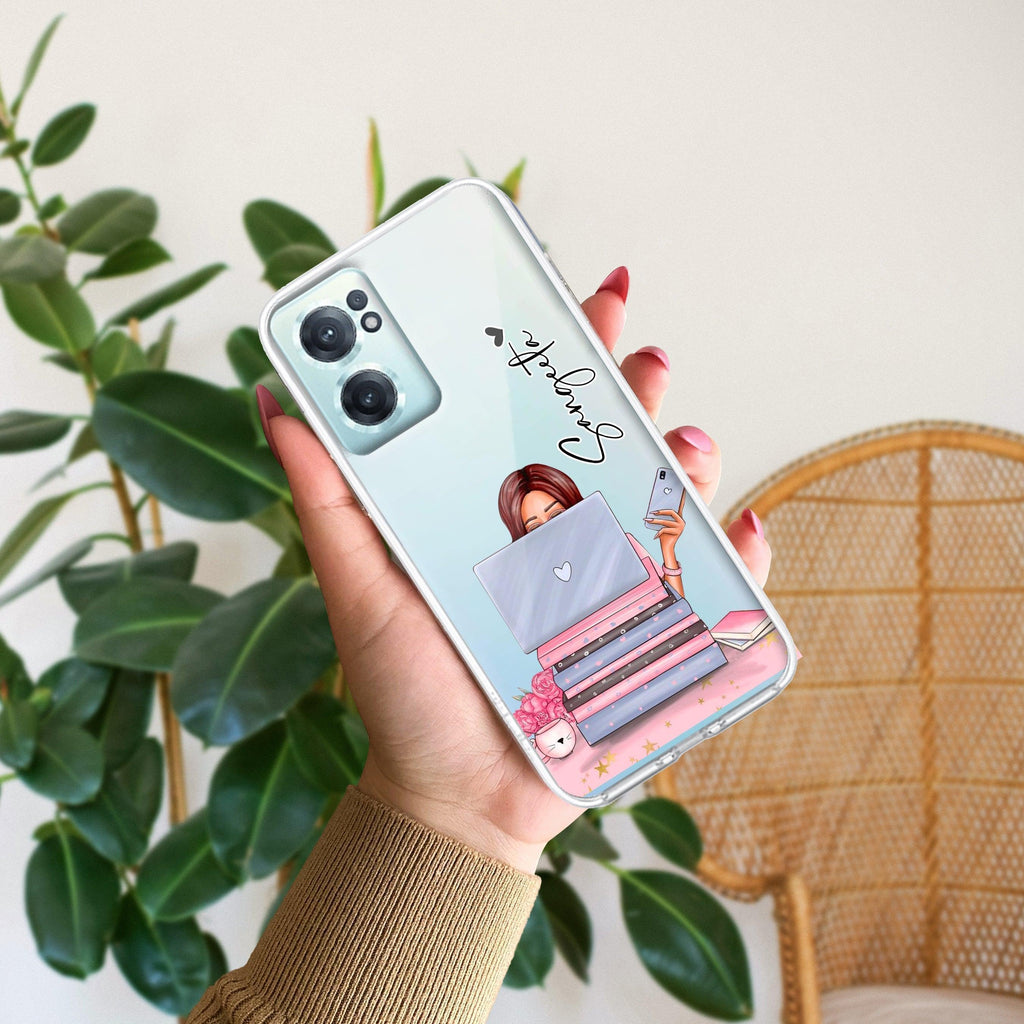Lady Planner Customize Transparent Silicon Case For OnePlus Nord CE 2 5G