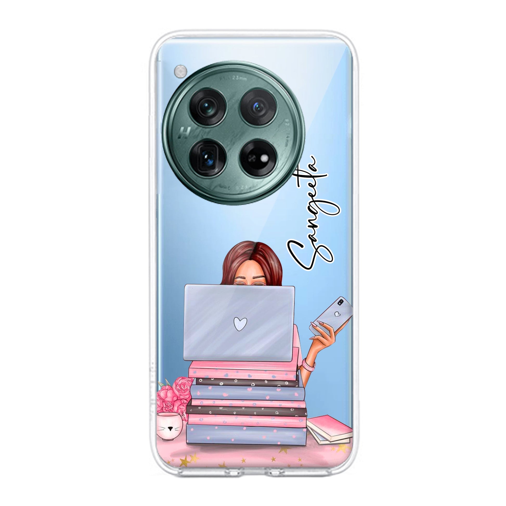 Lady Planner Customize Transparent Silicon Case For OnePlus ShopOnCliQ