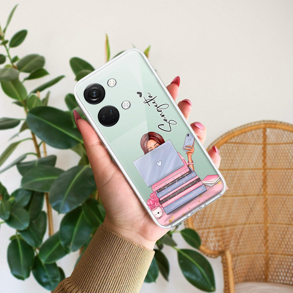 Lady Planner Customize Transparent Silicon Case For OnePlus - ShopOnCliQ